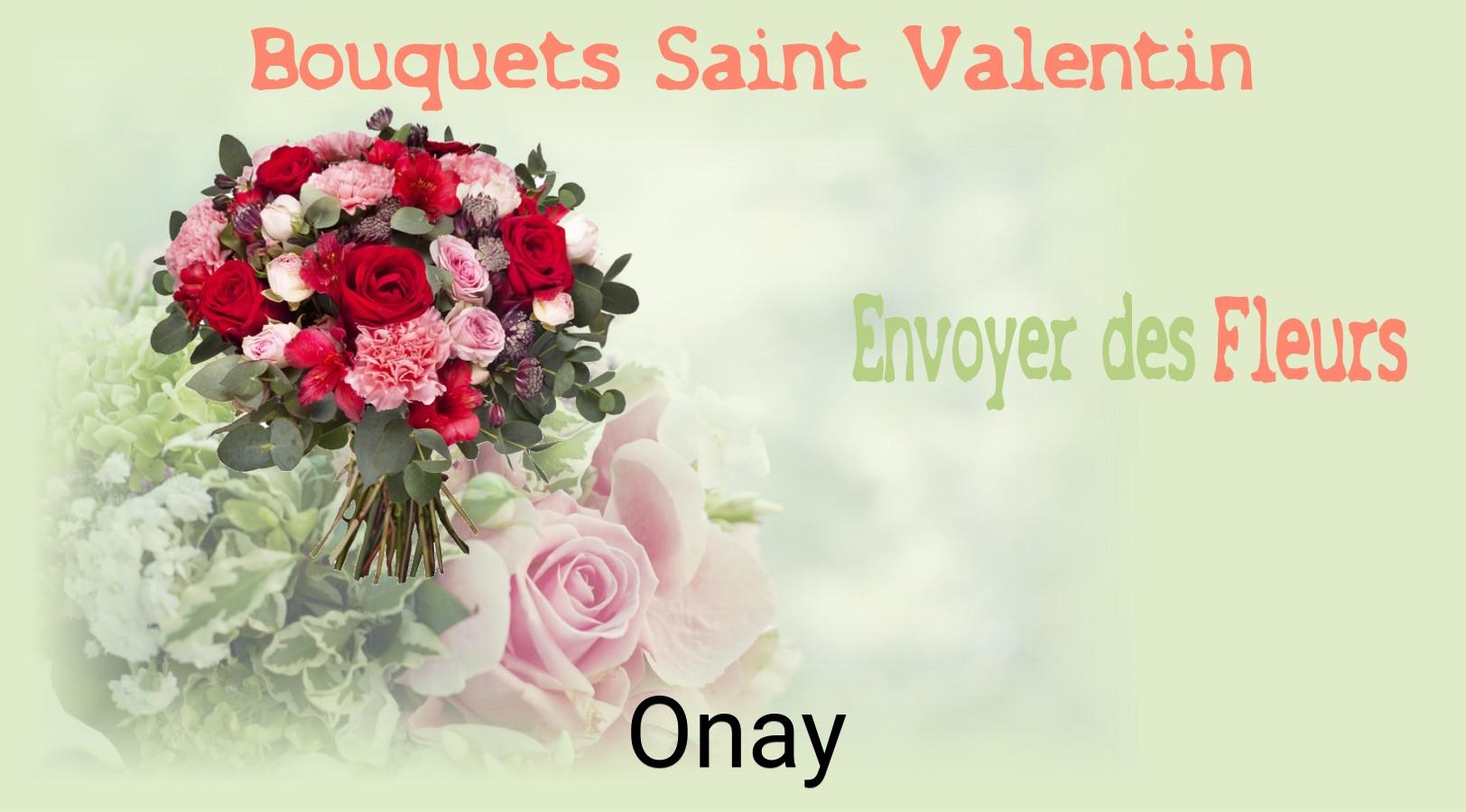 Roses de Saint-Valentin livrées à Onay